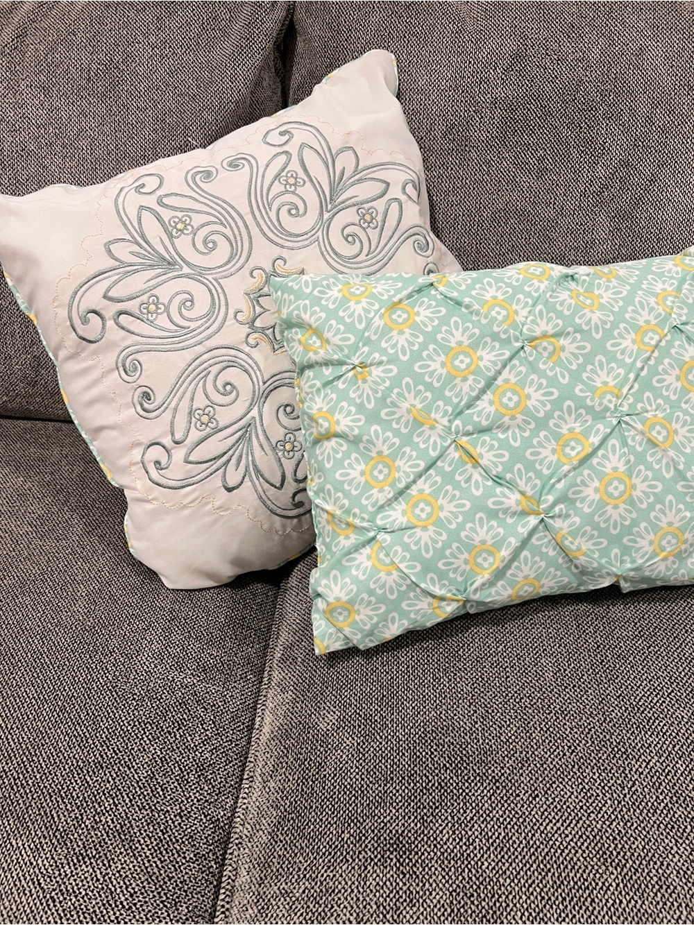 2 Piece Bedroom Decorative Pillow Set